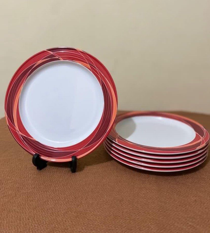TUPPERWARE DESSERT PLATE (Category: Dinnerware & Cutlery) located in Quezon City. Submitted by xtian.store (Listing ID 1345881278, Image 1). Description: TUPPERWARE DESSERT PLATE !! SUPER SALE !! BRAND NEW & AUTHENTIC • Price: PHP250 EACH (Available quantity: 6 pcs) • Dimensions: 18.7 cm D x 2 cm H each • Elegant dessert plate • Shock-proof, thus, it does not easily crack. • Scratch-resistant • Actual photos are posted • Feel free to message us �