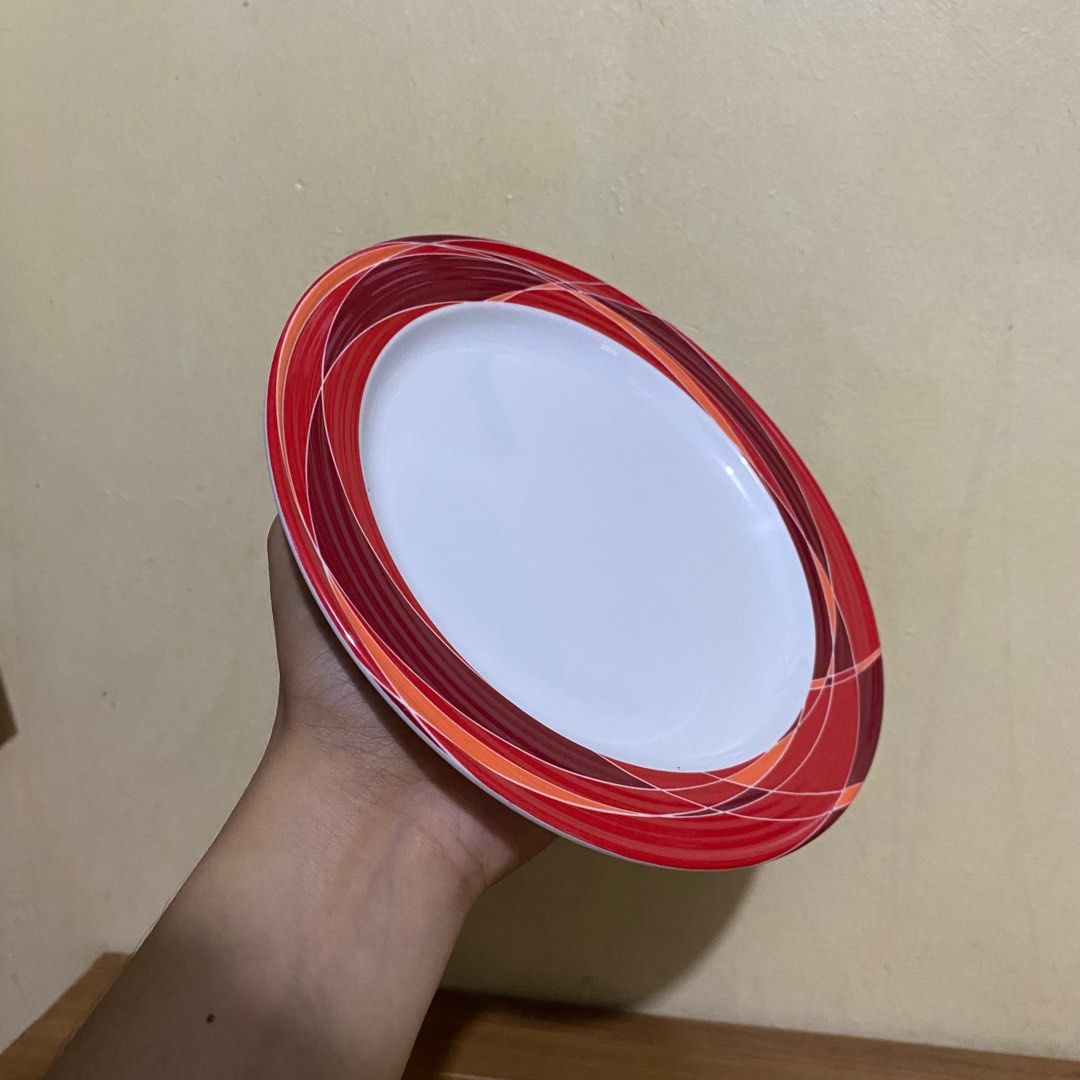 TUPPERWARE DESSERT PLATE (Category: Dinnerware & Cutlery) located in Quezon City. Submitted by xtian.store (Listing ID 1345881278, Image 3). Description: TUPPERWARE DESSERT PLATE !! SUPER SALE !! BRAND NEW & AUTHENTIC • Price: PHP250 EACH (Available quantity: 6 pcs) • Dimensions: 18.7 cm D x 2 cm H each • Elegant dessert plate • Shock-proof, thus, it does not easily crack. • Scratch-resistant • Actual photos are posted • Feel free to message us �