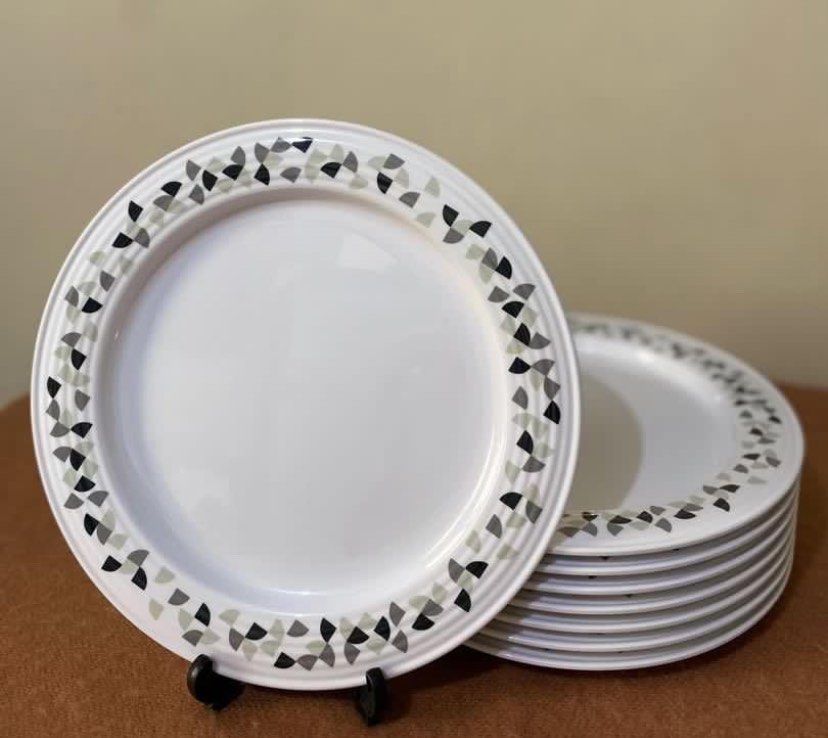 TUPPERWARE MELAMINE BIG PLATE (Category: Dinnerware & Cutlery) located in Quezon City. Submitted by xtian.store (Listing ID 1345885786, Image 1). Description: TUPPERWARE MELAMINE BIG PLATE ‼️SUPER SALE ‼️ BRAND NEW & AUTHENTIC • Price: PHP399 EACH (Available quantity: 2 pcs) • Dimension: 26 cm D each • Elegant big plate • Shock-proof, thus, it does not easily crack. • Scratch-resistant • Actual photos are posted • Feel free to message us.