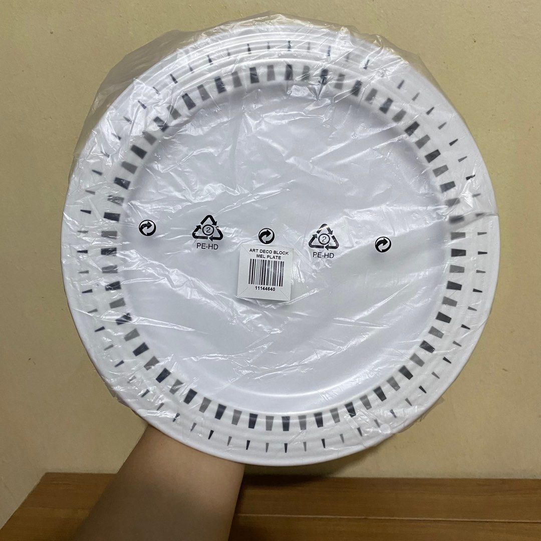 TUPPERWARE MELAMINE BIG PLATE (Category: Dinnerware & Cutlery) located in Quezon City. Submitted by xtian.store (Listing ID 1345886074, Image 2). Description: TUPPERWARE MELAMINE BIG PLATE ‼️SUPER SALE ‼️ BRAND NEW & AUTHENTIC • Price: PHP399 EACH (Available quantity: 8 pcs) • Dimension: 26 cm D each • Elegant big plate • Shock-proof, thus, it does not easily crack. • Scratch-resistant • Actual photos are posted • Feel free to message us.