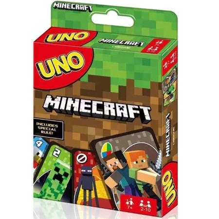 UNO Color &amp; Number Matching Card Game For 2-10 Players Ages 4Y ...