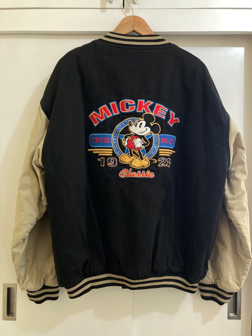 Vintage Mickey Varsity Jacket (Category: Coats, Jackets and Outerwear) located in Manila. Submitted by glitterboy (Listing ID 1345758230, Image 2). Description: Vintage Mickey Varsity Jacket 23x28.