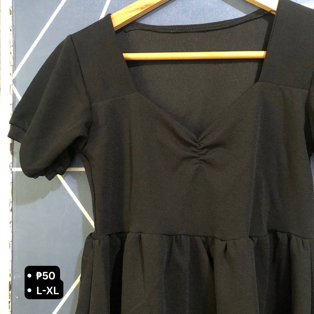 Women's Black Top Casual (Category: Blouses) located in Manila. Submitted by reenedyn0909 (Listing ID 1345831233, Image 2). Description: .