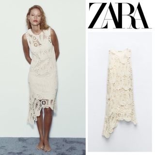 two tone asymmetrical dress Anne Kelly Two-Tone Asymmetrical Hem Dress main image 0