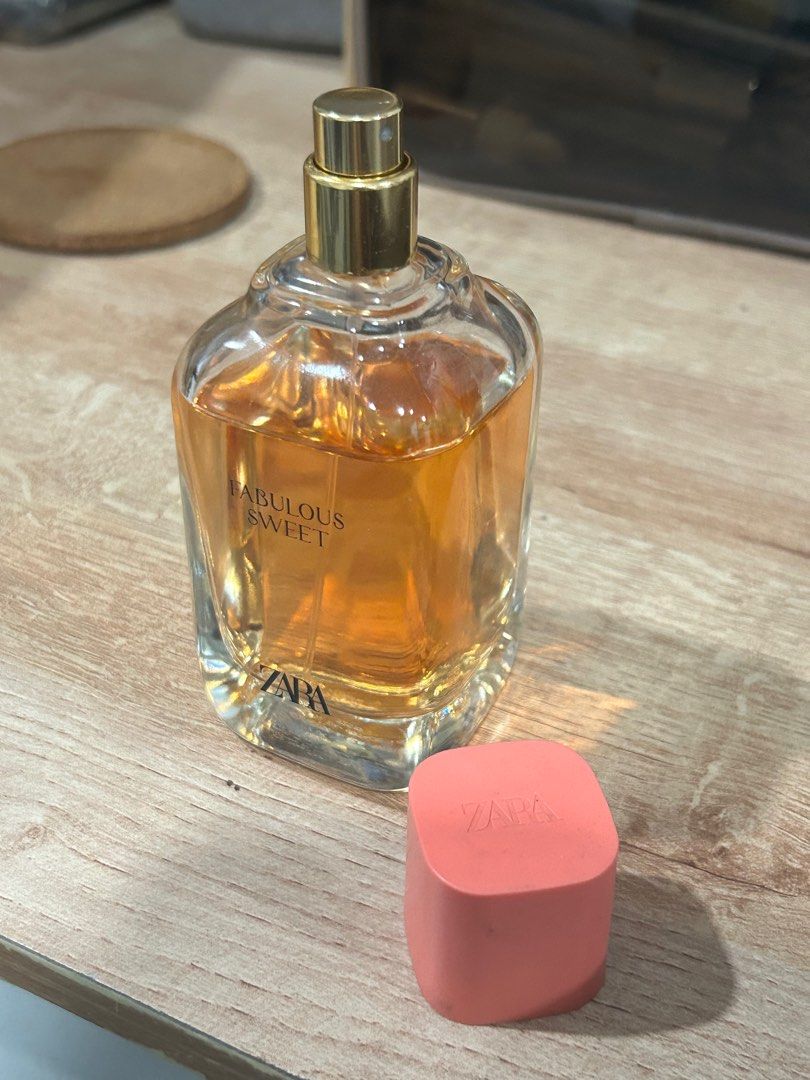 Zara Fabulous Sweet edp (Category: Fragrance & Deodorants) located in Manila. Submitted by availsumstuff_ (Listing ID 1345729059, Image 2). Description: Old packaging. Few sprays lang nabawas.