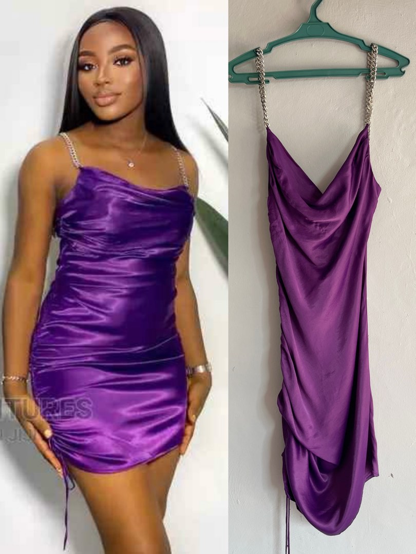 Zara Satin Dress, Women's Fashion, Dresses & Sets, On Carousell Order Hanging Basket Plants Online Wire Plant Hangers