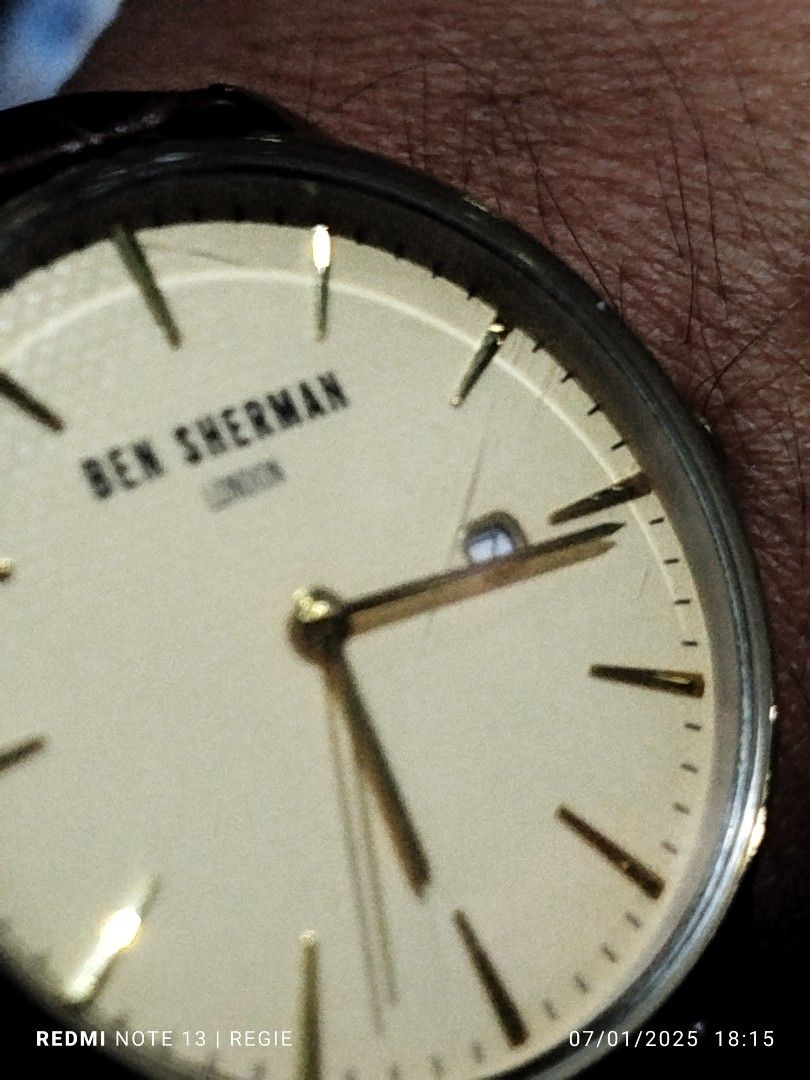 1963 Ben Sherman 41mm analog watch (Category: Men's Watches) located in Subic. Submitted by regiedaniel01 (Listing ID 1346022137, Image 3). Description: add sf 200.