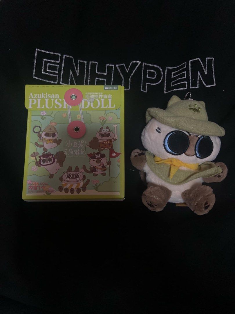 Azukisan Plush Doll: Explorer with Box (Category: Plushies & Soft Toys) located in Cainta. Submitted by nitro_ups (Listing ID 1346049527, Image 1). Description: Authentic item, blind box is bought from KKV Price is negotiable Gcash payment only Sf is shouldered by buyer (choose courier: ggx, lalamove, jnt).