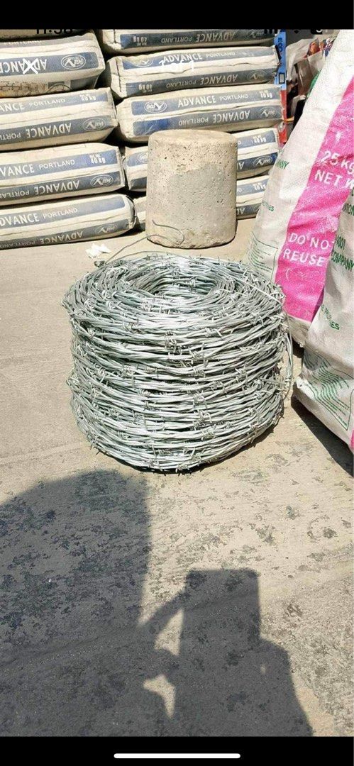 Barbe wire (Category: Construction & Building Materials) located in Quezon City. Submitted by mahalkita31 (Listing ID 1345991500, Image 1). Description: Almost 40m.