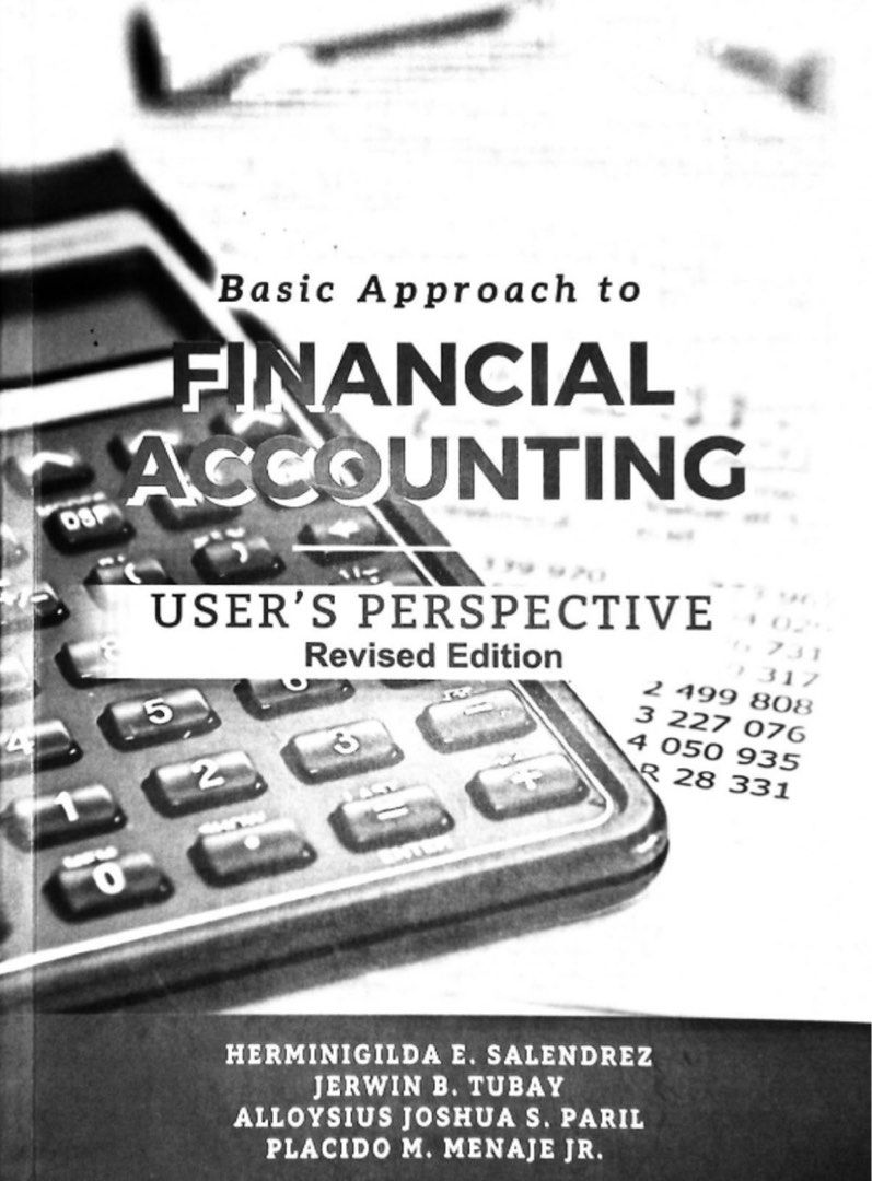 Basic Approach to Financial Accounting (ACCCOB2 Book pdf) (Category: Textbooks) located in Manila. Submitted by marc1000 (Listing ID 1346083860, Image 1). Description: Full PDF copy of ACCCOB2 Book from Chapters 1 - 10.