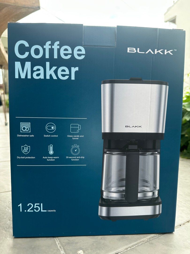 BLAKK COFFEE MAKER (Category: Coffee & Tea Tableware) located in Manila. Submitted by hanamhaytakashi (Listing ID 1345984265, Image 2). Description: .