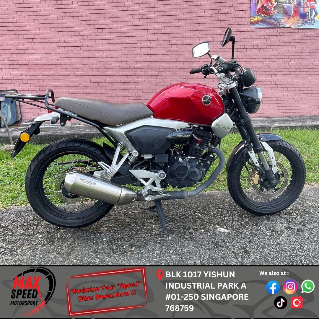 PRE OWNED UNIT - HONDA CB190SS ( USED HONDA CB190 SS FOR SALES ) HONDA /  SINGAPORE / AUTHORIZED DEALER / ROAD