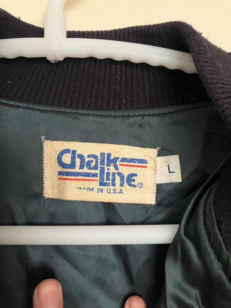Chalk line Dallas Cowboys Varsity Jacket (Category: Coats, Jackets and Outerwear) located in Paranaque City. Submitted by flipflop.fones (Listing ID 1345954908, Image 3). Description: Negotiable.