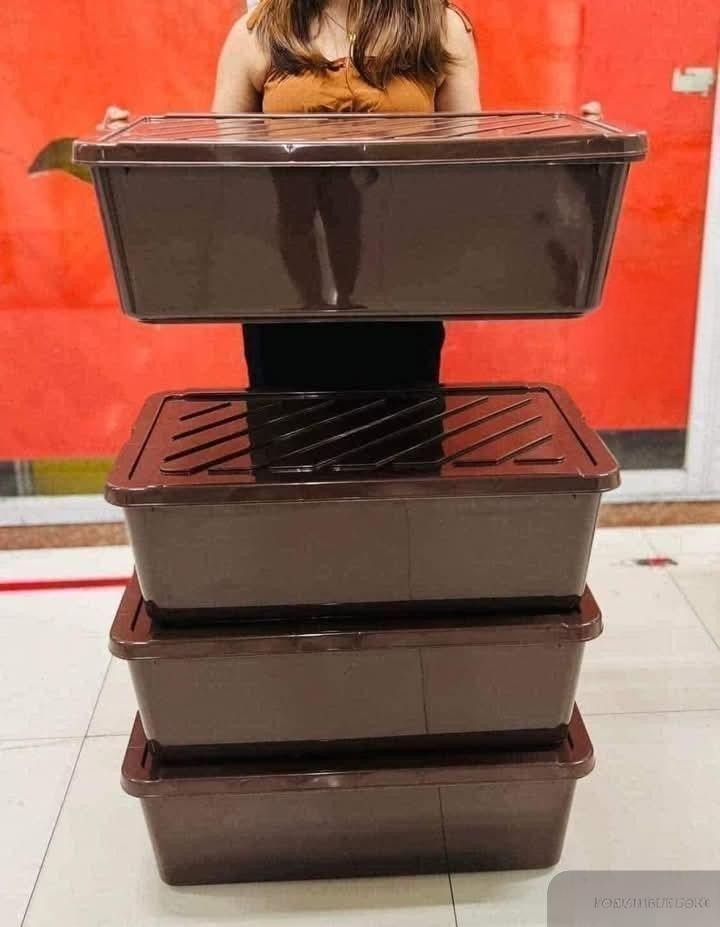 Choco Brown Underbed Storage Box (Category: Storage Boxes & Baskets) located in Manila. Submitted by tindahanniatelizcehl (Listing ID 1300410193, Image 1). Description: Size: Estimated 50L Accepting Bulk Orders.
