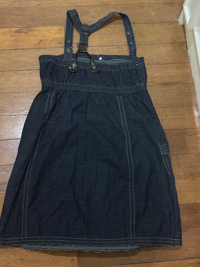 Denim Overall Promod Dress (Category: Dresses) located in Mandaue City. Submitted by cclim80781 (Listing ID 1346086137, Image 2). Description: Shipping fee included .