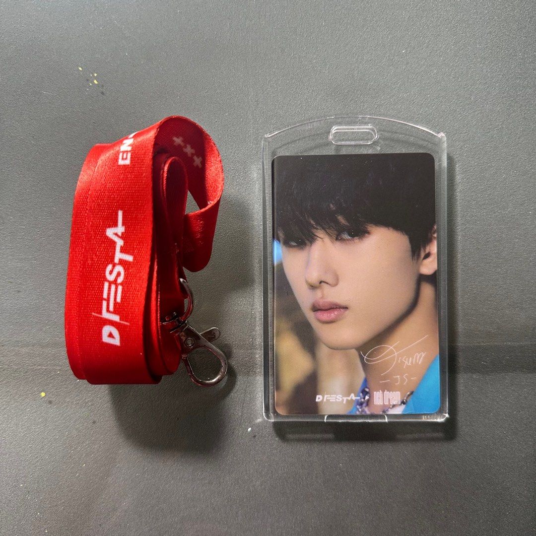 DFesta BGC RPC NCT Jisung (Category: K-Wave Merchandise) located in Pasig City. Submitted by vantaefinds (Listing ID 1345950230, Image 1). Description: - ID Case & Lanyard Included MOP: BPI/GCash MOD: Lalamove/Grab/Angkas/J&T Note: For SDD, buyer will book the courier.