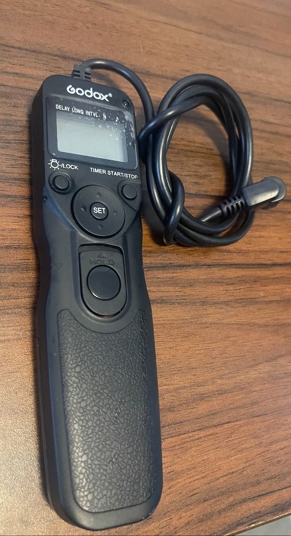 Godox Timer (Category: Other Photography Accessories) located in Singapore. Submitted by mr__v (Listing ID 1345978915, Image 1). Description: Godox Timer for DSLR Camera, Like New, hardly used maybe twice..