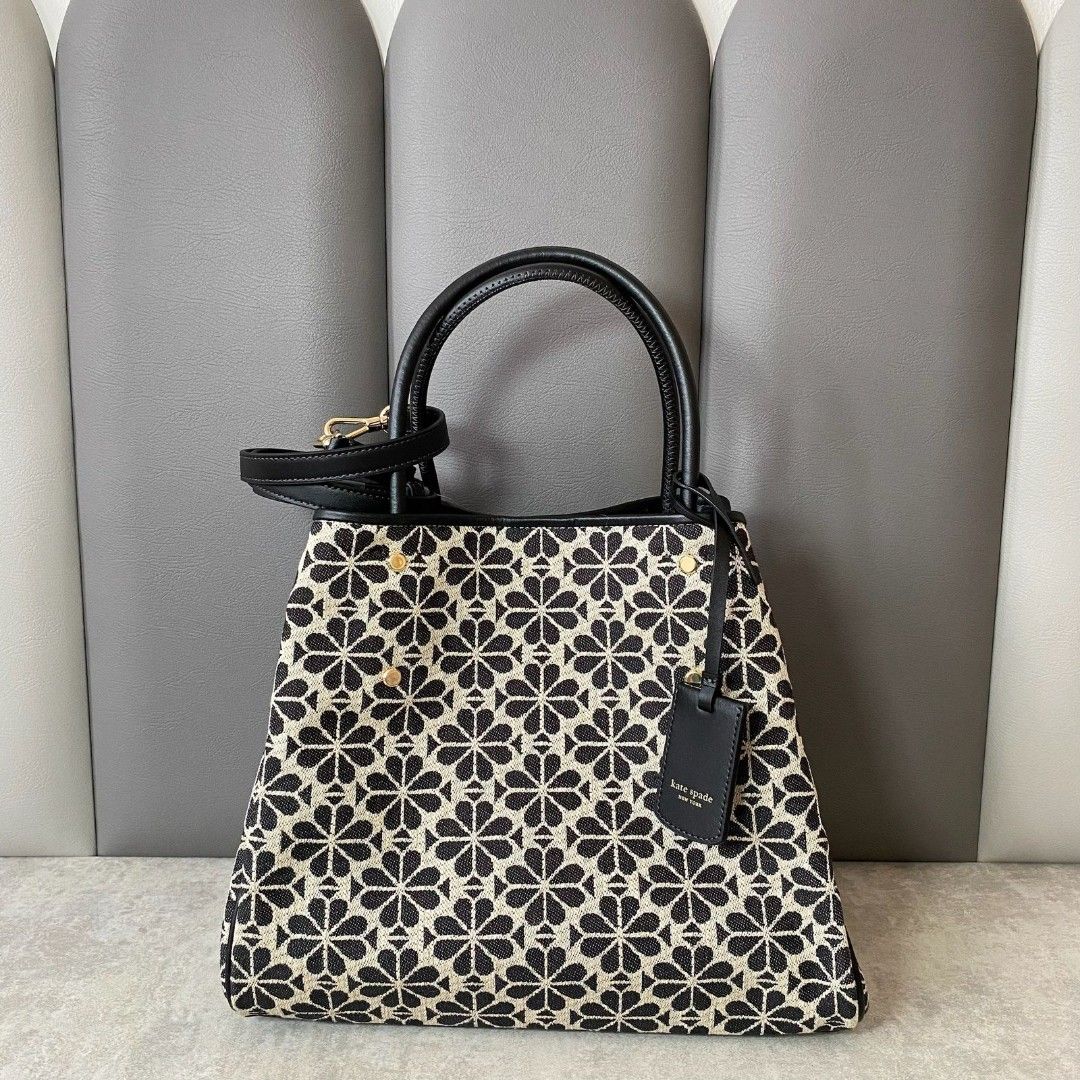 Kate Spade Jacquard Medium Tote Everything Spade Spade Flower