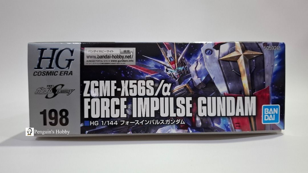 ❌Sold Out ❌ HGCE 1/144 ZGMF-X56S/α Force Impulse Gundam - Mobile Suit Gundam Seed Destiny (Category: Gundam Model Kits) located in Singapore. Submitted by penguinshobby (Listing ID 1346054981, Image 3). Description: From the Gundam series Mobile Suit Gundam Seed Destiny This is a brand new item that have not been opened, all contents are original. Self assembly is required. No glue necessary..