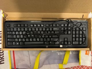 Keyboard HP para computadora, interfaz USB64092345337729110