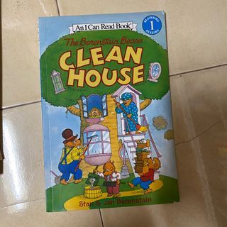 I Can Read Book Berenstain Bears Clean House