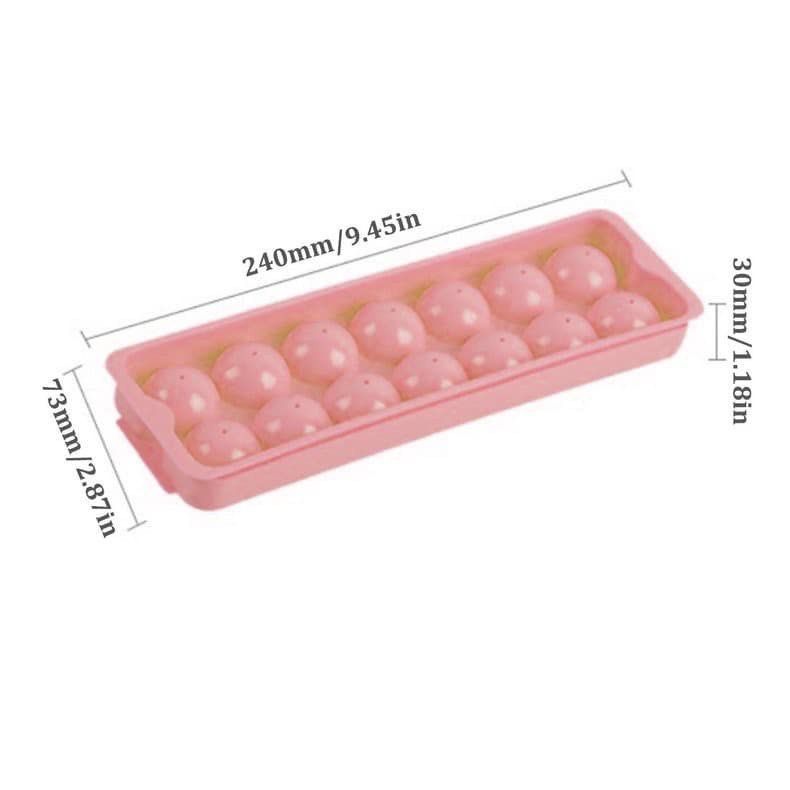 Ice globe tray ice cube mold pink kitchen tools (Category: Other Kitchenware & Tableware) located in Quezon City. Submitted by clmrn5 (Listing ID 1346048228, Image 2). Description: no issues good as new.