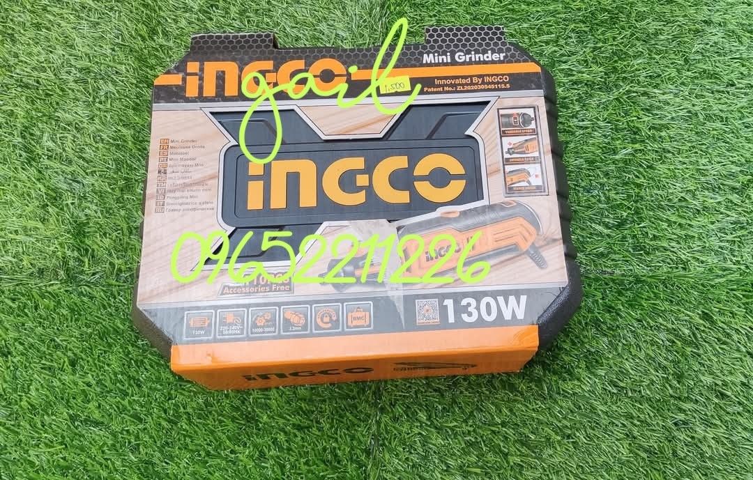 INGCO 130W Mini Die Grinder (MG13328P) (Category: Construction Tools & Equipment) located in Caloocan City. Submitted by abieghail (Listing ID 1346014555, Image 2). Description: INGCO 130W Mini Die Grinder (MG13328P) Specifications : Model: MG13328P Power Supply : Corded Electric 220V-240V~50/60Hz Input Power : 130W Collet Size : 3.2mm No Load Speed : 10000-35000RPM Collet Features: Variable speed, Spindle Lock, Hand Wire INCLUDES: 1pc flexible s