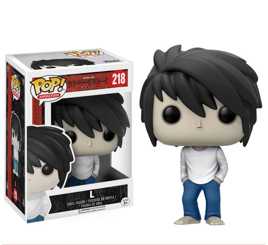 L Death Note Funko Pop (Category: Figurines & Statues) located in Caloocan City. Submitted by mltoysph (Listing ID 1346081728, Image 1). Description: PLEASE READ EVERYTHING : ***WE ONLY SELL AUTHENTIC ITEMS*** Free protector included Shipping Option : J&T / LBC / Lalamove DISCLAIMER : SHIPPING : Item may not be mint when delivered due to shipping issues, we are not liable for any damages caused by your chosen courier. Buyer assumes the risk of sh