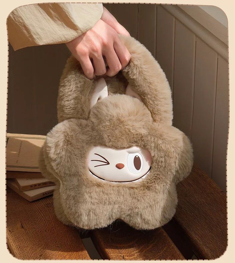 Labubu The Monsters Plush Flower Bag Brown Labubu The Monsters One Piece Luffy Chopper Sabo Labubu The Monsters Plush Flow 1736234360 F0639764 Progressive