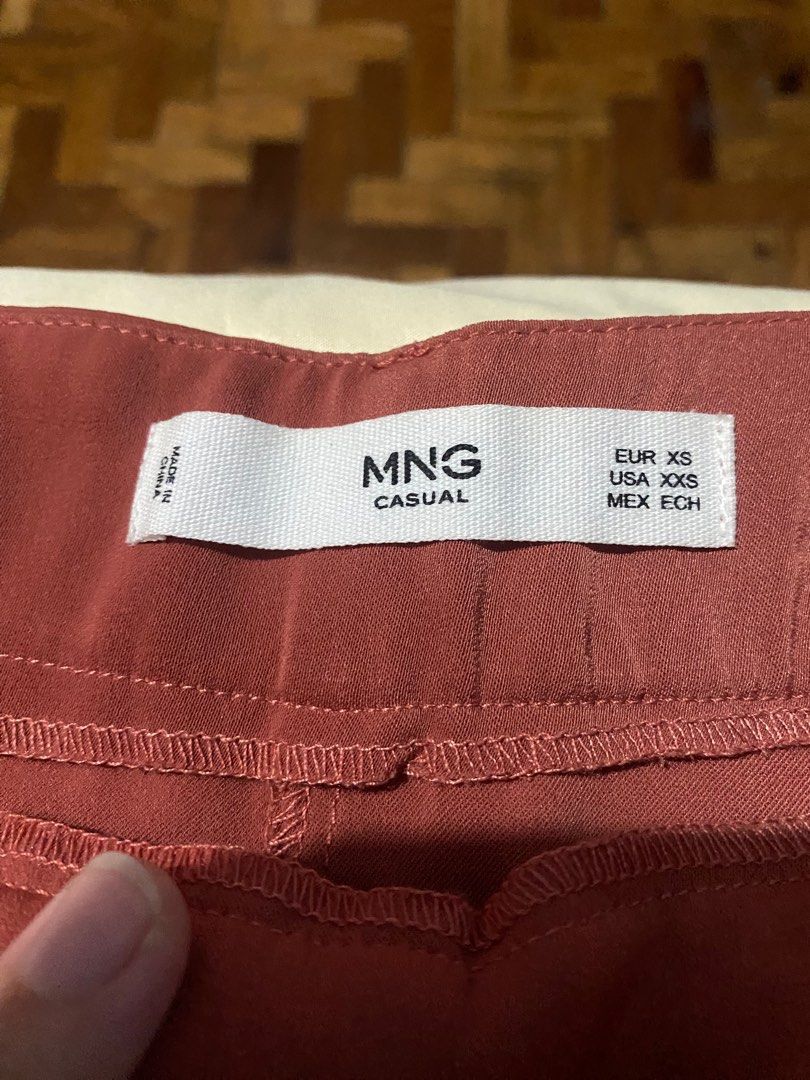Mango Trousers (Category: Other Bottoms) located in Antipolo. Submitted by robmack (Listing ID 1346071185, Image 2). Description: - owner has 27” waist, 34” bust, 154cm height - decluttering, please PM me for details - SF shouldered by buyer - MOP: BPI or gcash .