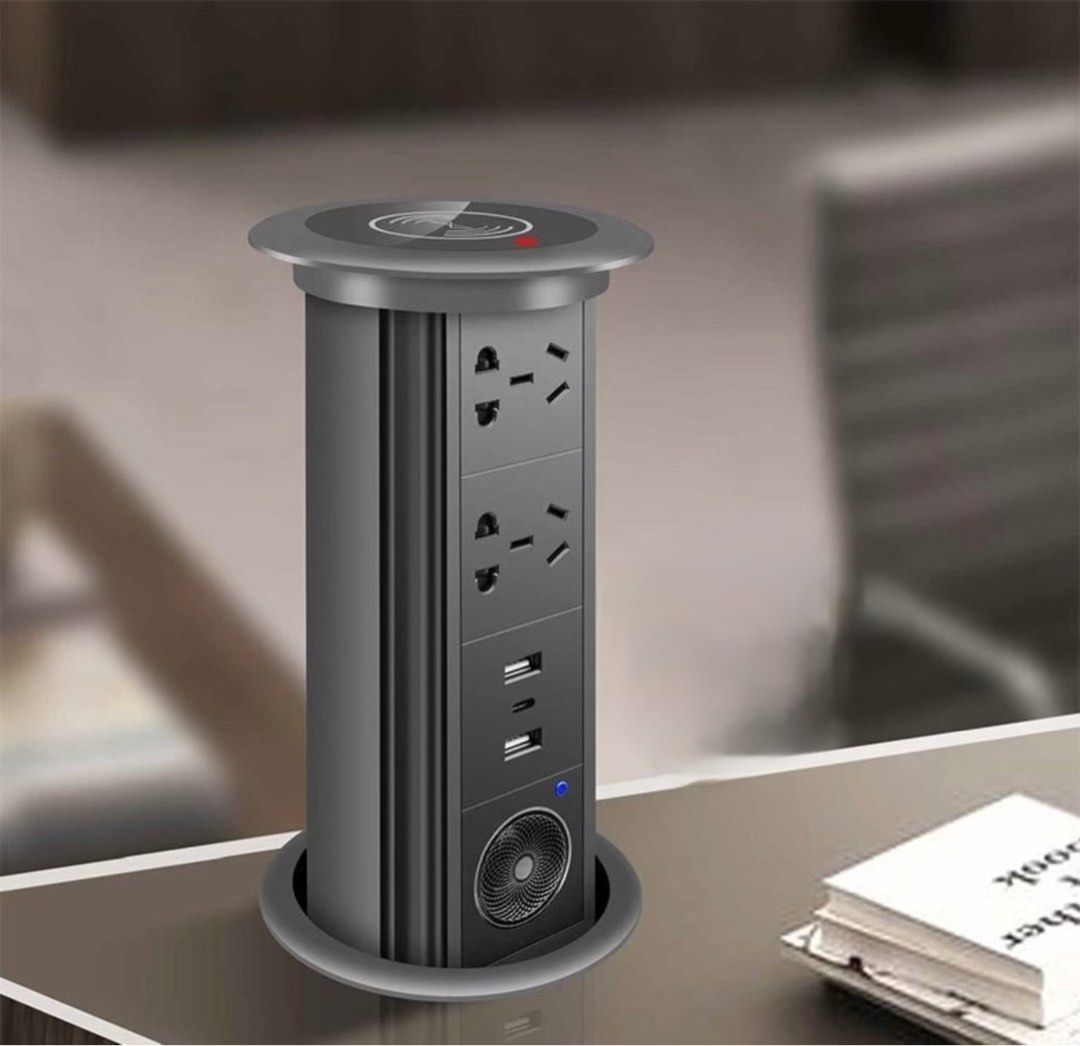 MOTORIZED POP-UP SOCKET (FULLY CUSTOMIZABLE) (Category: Electrical, Adaptors & Sockets) located in Quezon City. Submitted by rocketretailers (Listing ID 1346019698, Image 2). Description: 🤝 DIRECT TO SUPPLIER 🤝 Effortless power at your fingertips! Sleek, motorized pop-up socket for a clutter-free workspace available in different outlet combinations and colors! 10-14 working days Fully customizable (combination of outlets and color) Available co