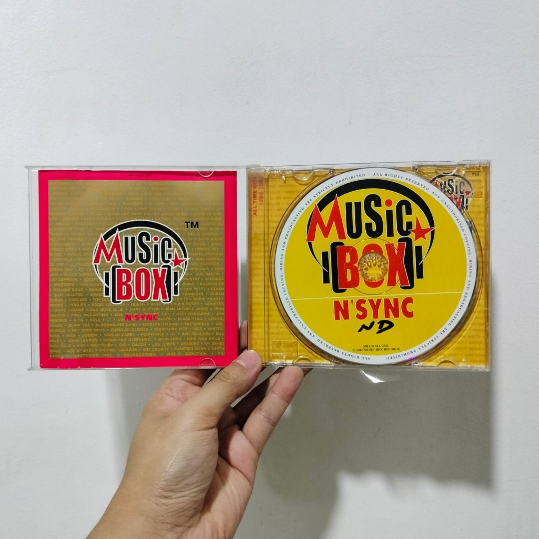 N-SYNC* – All Time Hits 1980-2002 (Category: CDs & DVDs) located in Antipolo. Submitted by thriftsource (Listing ID 1346022553, Image 3). Description: N-SYNC* – All Time Hits 1980-2002 Selling Price: Php250+sf Condition: Good Condition Location: Antipolo City Mode of Payment: GCash Mode of Delivery: J&T, LBC, Lalamove For inquiries, feel free to message me. Thank you po :)).