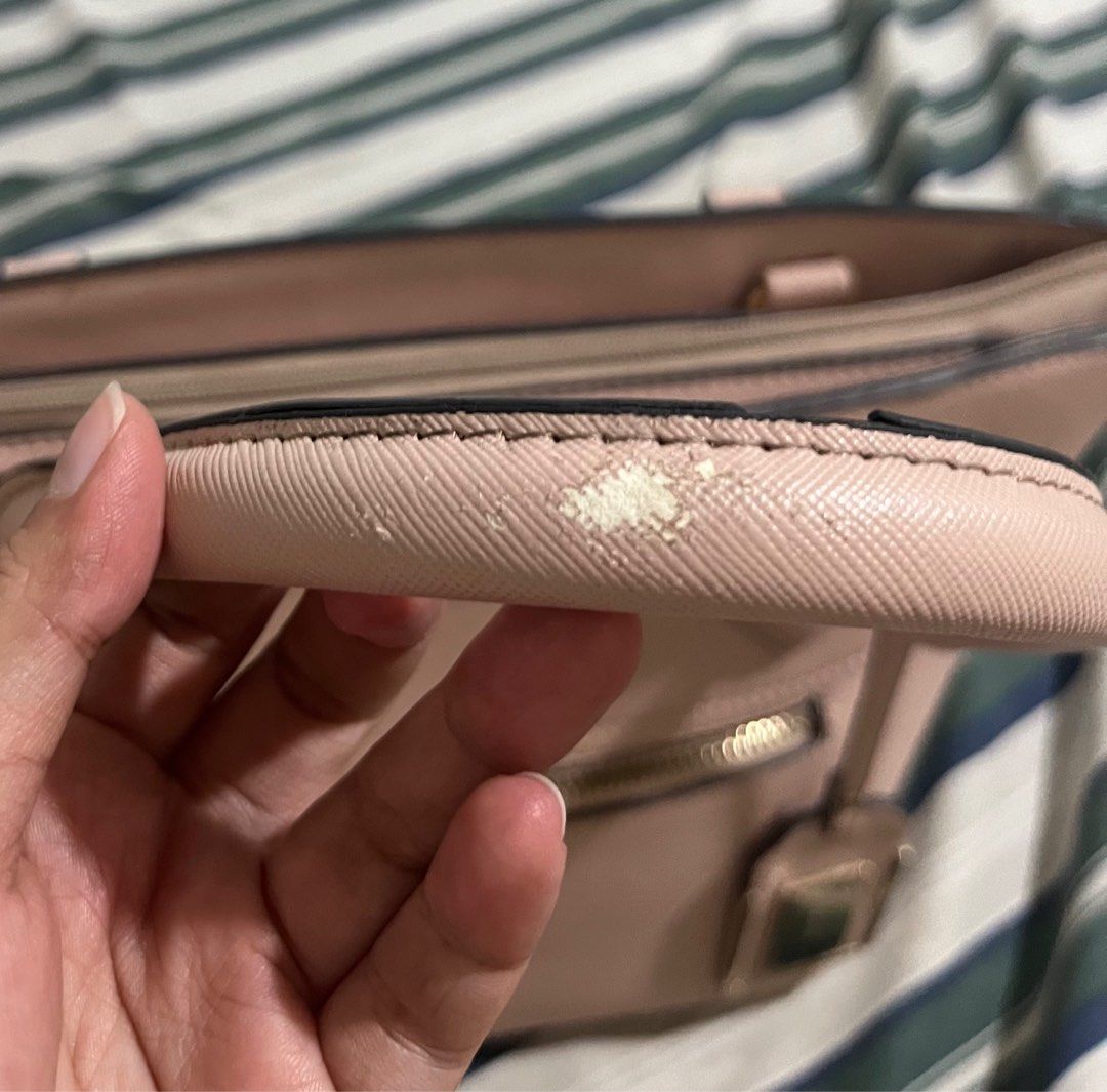 Pink Aldo Occimiano Tote Bag (Category: Tote Bags) located in Imus. Submitted by declutterbycad (Listing ID 1345966097, Image 3). Description: With minor flaws on handle and hardware With sling Still in good condition.