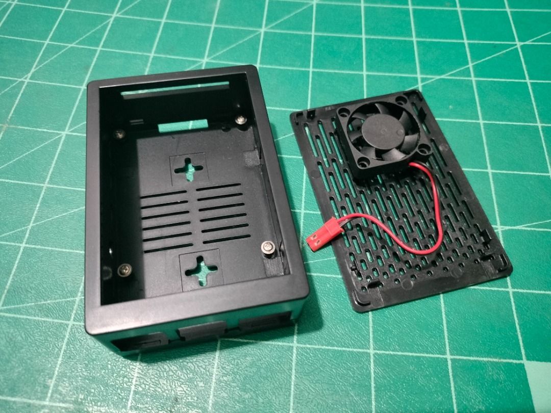 RPI Raspberry Pi 4 Case Casing with Fan, Computers & Tech, Parts ...
