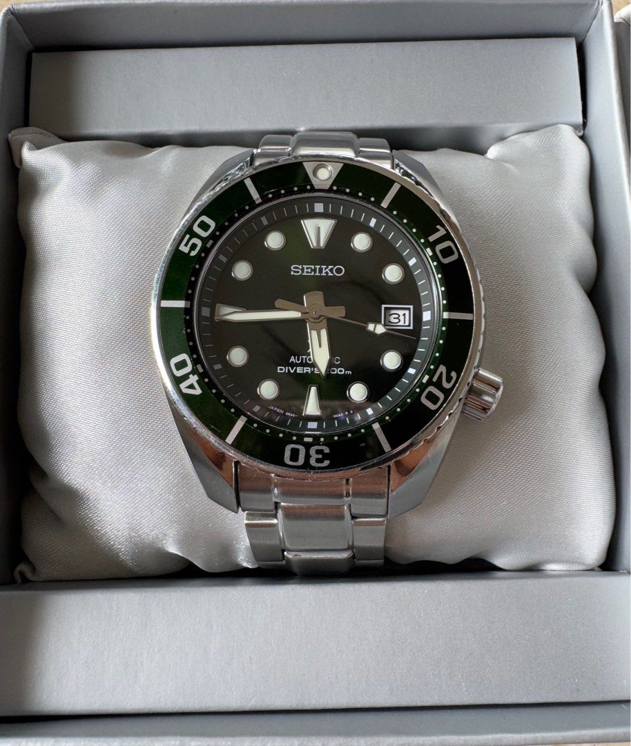 Seiko Divers 200m Sumo (Category: Luxury Watches) located in San Mateo. Submitted by donnalewisss (Listing ID 1345959538, Image 1). Description: Complete inclusions Visible signs of usage Meet up: Marikina area only.