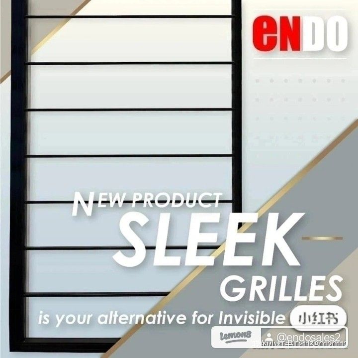 Sleek and Aluminum Grilles