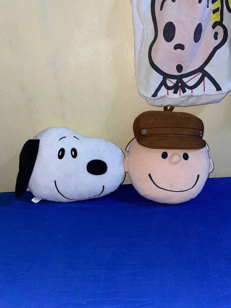 Snoopy and Charlie Plush / Stuffed Toy (Category: Plushies & Soft Toys) located in Manila. Submitted by tigerling_ (Listing ID 1346012999, Image 1). Description: 800 for both .