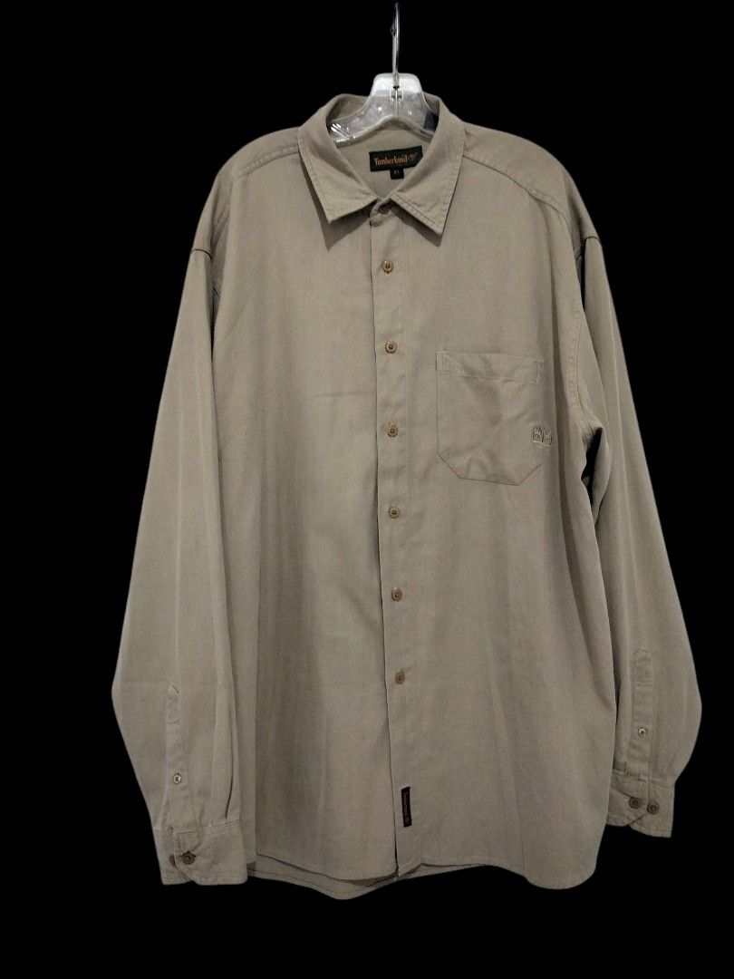 Timberland Long sleeve khaki polo (Category: Tshirts & Polo Shirts ) located in Mandaue City. Submitted by DREAD032 (Listing ID 1345966265, Image 1). Description: Timberland Long sleeve Khaki polo Size: XL Dimensions: W27.5 L34 Color Rate 10/10 as shown last picture No Issues Excellent Condition Free shipping thru LBC branch pick up only.