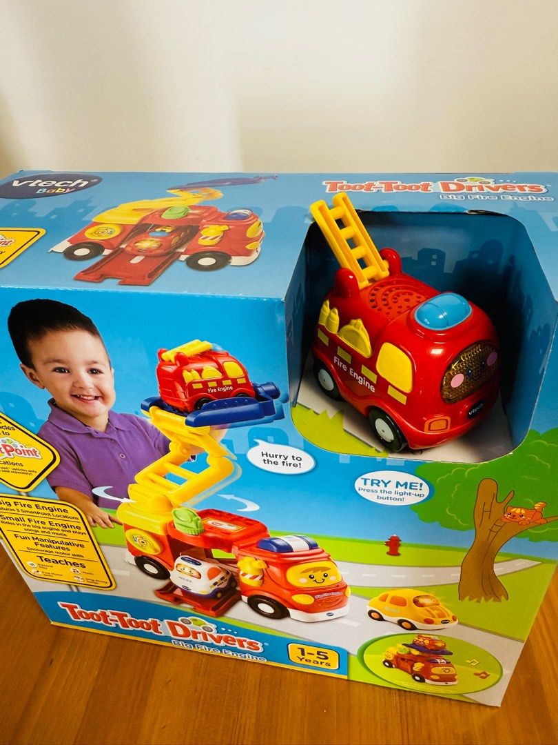 Vtech Toot Toot Drivers Big Fire Engine Carousell