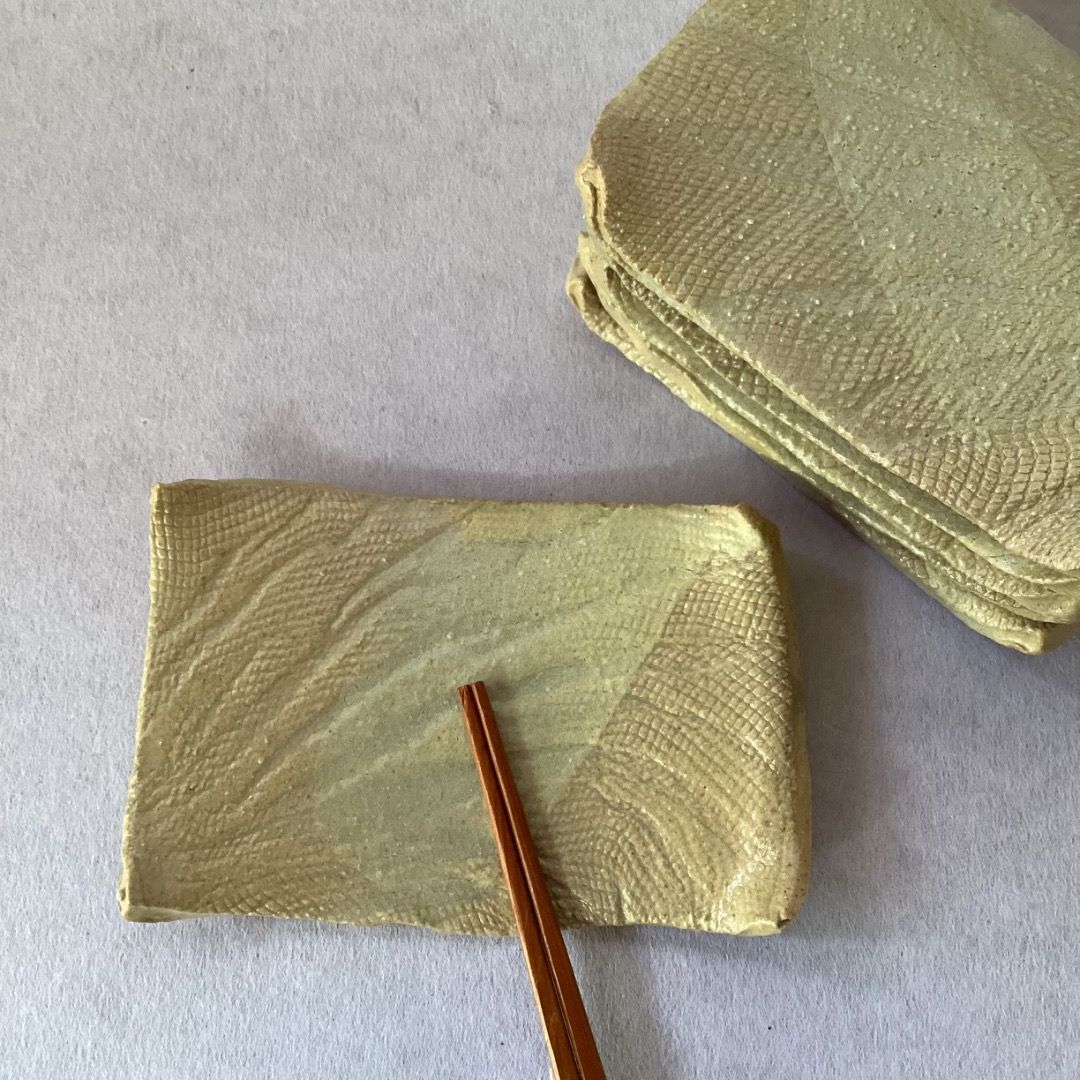 Wabi Sabi Rectangular Plates (Category: Coffee & Tea Tableware) located in Davao. Submitted by eclectic1925 (Listing ID 1346068339, Image 2). Description: Php150 each 6pcs available Wabi Sabi Rectangular Plates First to pay.