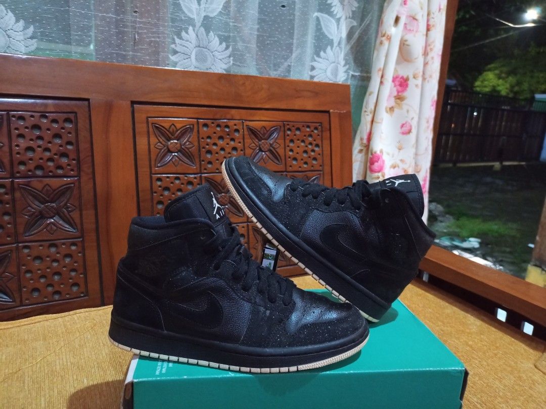 Sneakers Air Jordan Black Glitter Air Jordan Mid SE 'Black Glitter