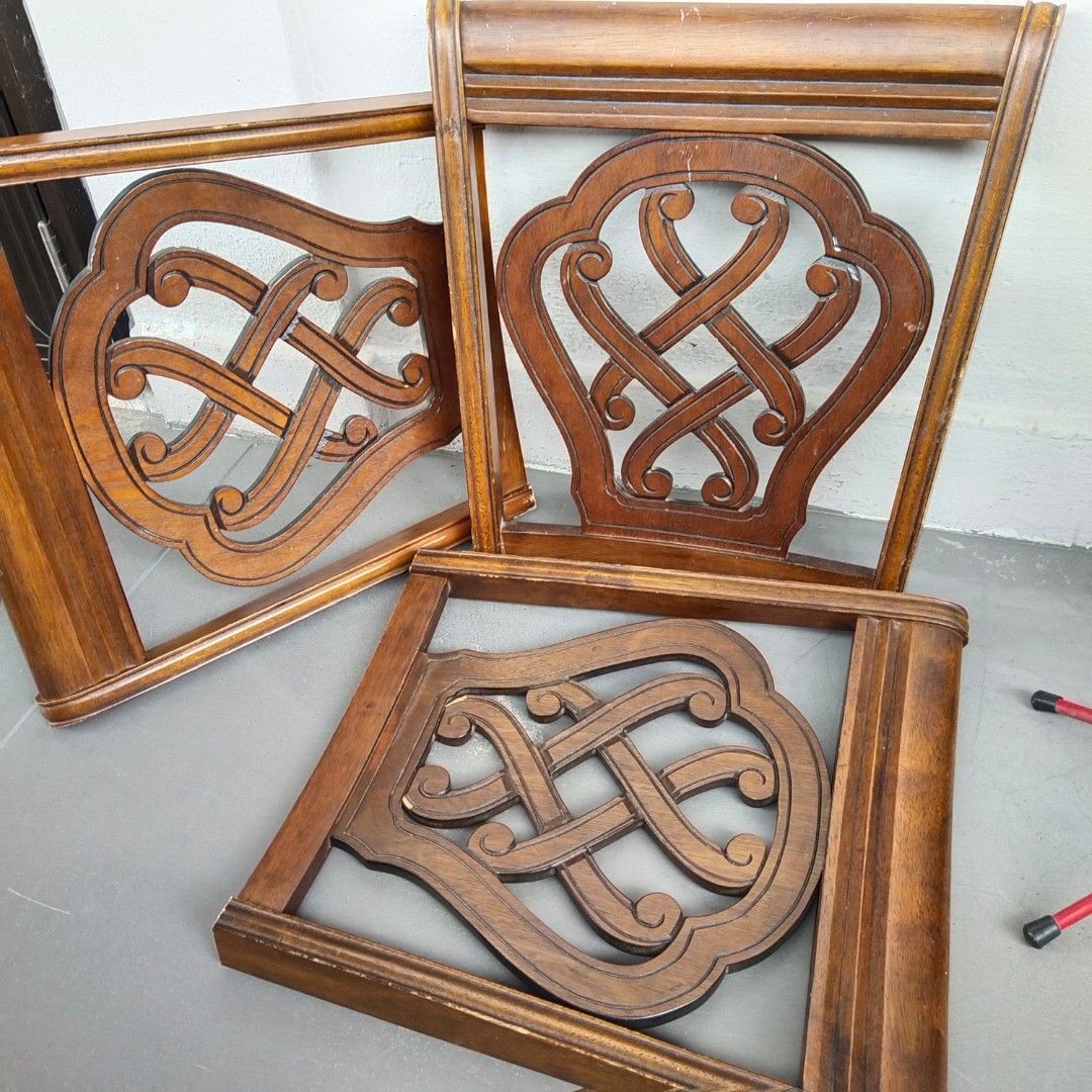 wooden frame deco~$2 each.