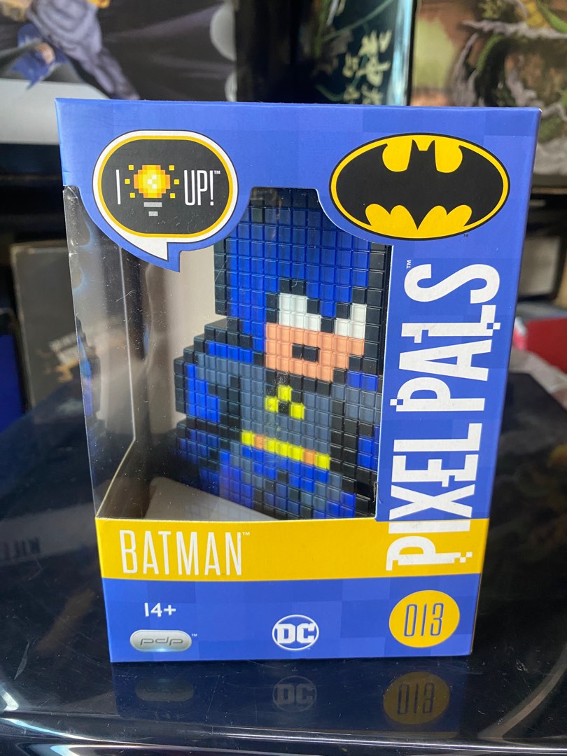 2017 DC COMICS PDP PIXEL PALS #013 BATMAN LIGHT UP COLLECTIBLE FIGURE ...