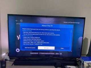 43 inches Crystal UHD 4K Smart TV (Samsung)