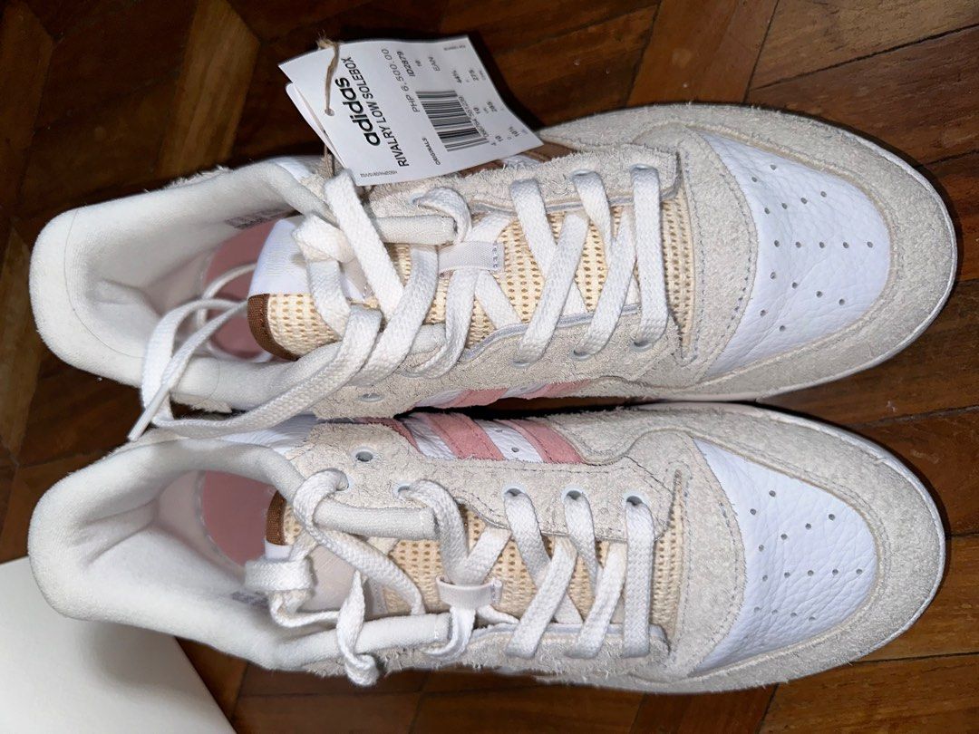 Adidas rivalry low 86 solebox size 10.5 (Category: Sneakers) located in Paranaque City. Submitted by safehands1 (Listing ID 1346231071, Image 2). Description: Brand new authentic! With online receipt Bought from adidas.ph Complete with all inclusions extra sole, laces and og box .