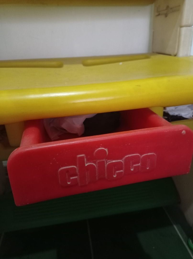 Authentic Chicco Kids Study Table Sale (Category: Kids Tables & Chairs) located in Rodriguez. Submitted by vintagecollect_mnl (Listing ID 1346132150, Image 2). Description: Chicco Study Table 4000 + sf Actual photos Books not included MOP: GCash MOD: Lalamove.