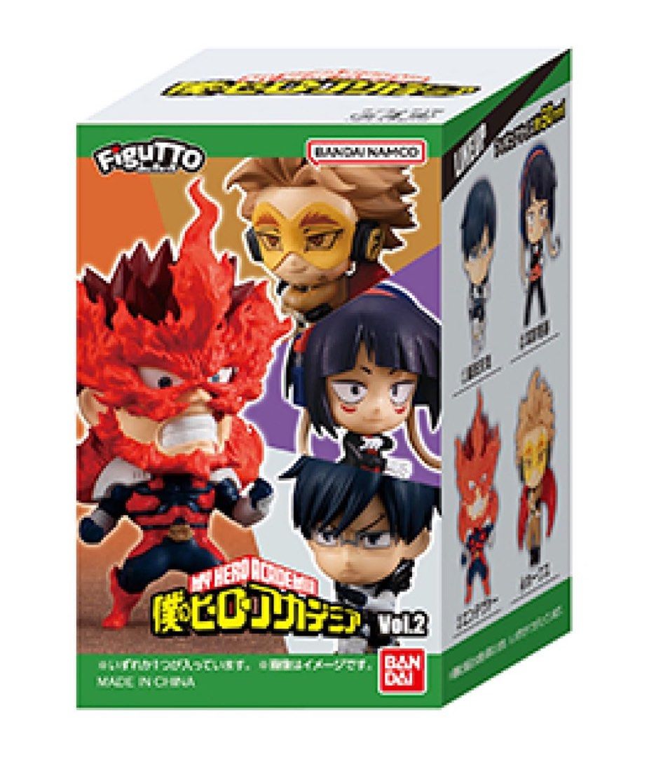 Bandai Namco FiguTTO My Hero Academia/Boku no Hero Academia/MHA/BNHA - Vol. 2, Endeavor, Hawks, Iida, Jiro (Category: Designer & Blind Box Toys) located in Singapore. Submitted by kasagi.k (Listing ID 1346202103, Image 2). Description: Selling my extras $5 each -jiro x 2 (1 SOLD) -Iida x2 -endeavor x 1 If take all, $20 Meet ups and Mailing options avail Thank u! .