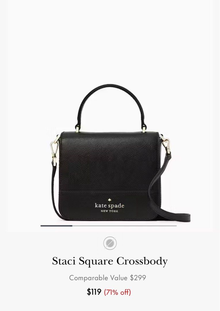 [BRAND NEW] Kate Spade Staci Bag (Category: Luxury Bags & Wallets) located in San Juan City. Submitted by chuaaaaaaaa_ (Listing ID 1346205596, Image 1). Description: Srp: $119.00 - bought in US - no flaws, brand new 📍 Davao city (95 flatrate within MM) #katespade #stacibag #katespadestaci.