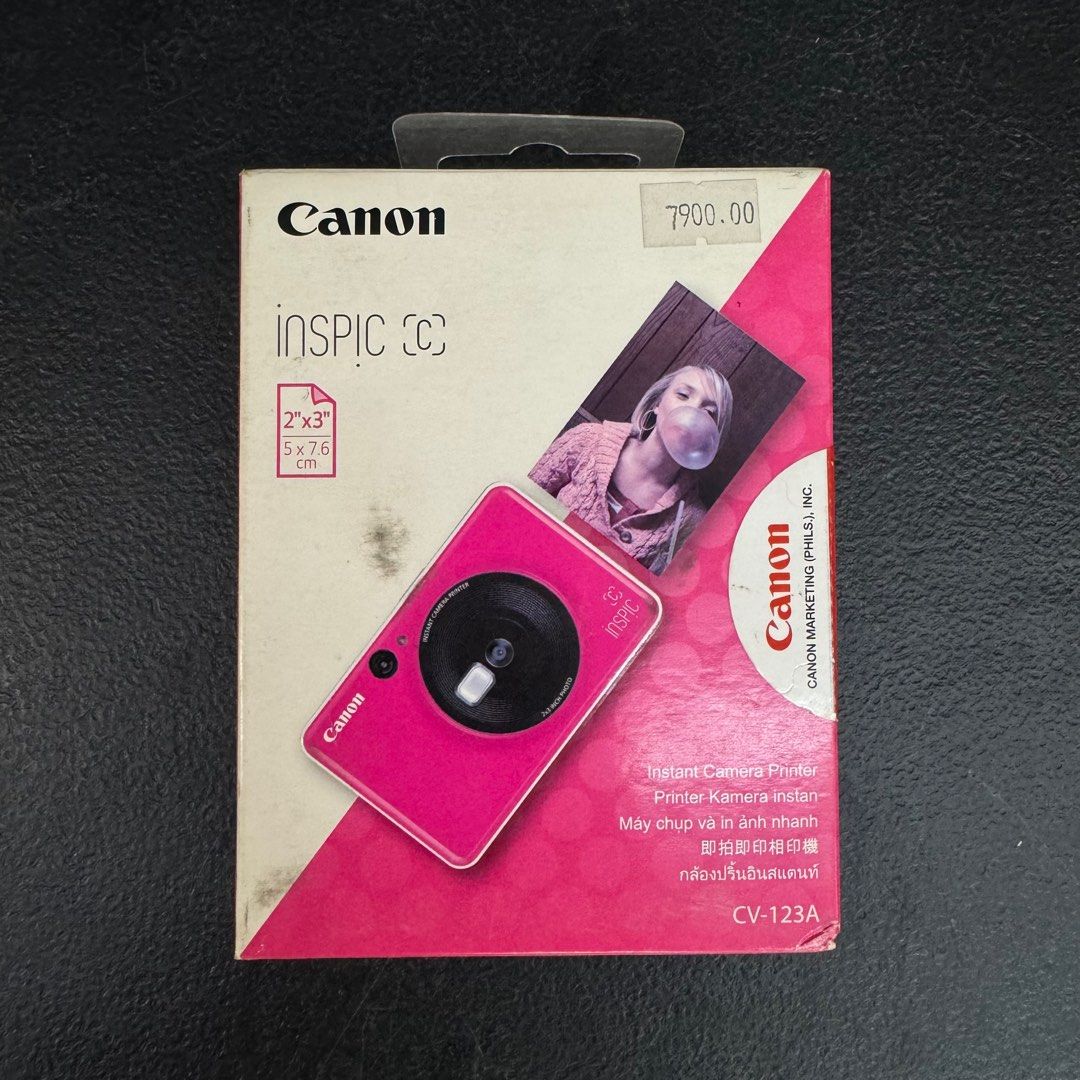 Canon Inspic C Camera Printer (Category: Cameras) located in Batac City. Submitted by 0717sales (Listing ID 1346256008, Image 1). Description: sealed. dirty marks on the box doesnt affect the quality of the item.
