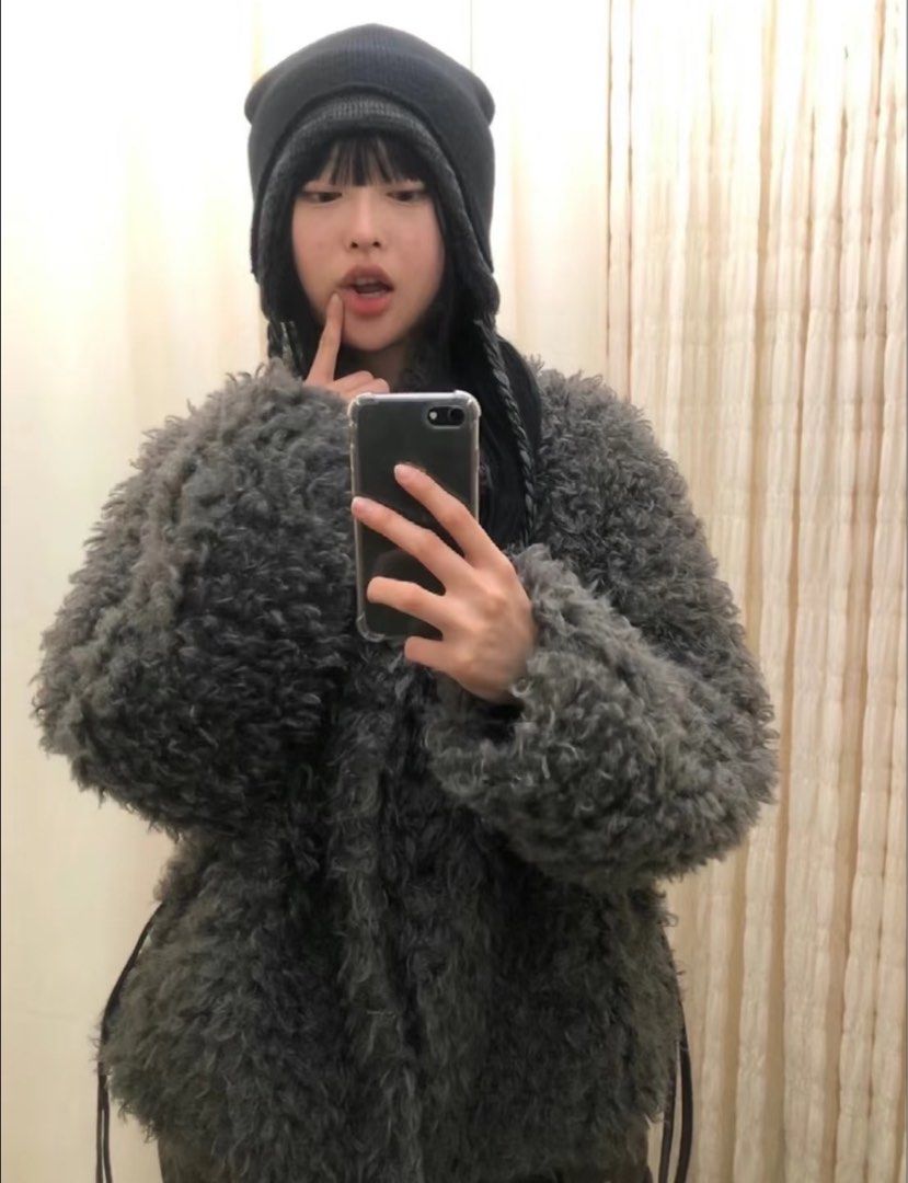 coyseio｜NewJeans同款 DOUBLE TROOPER BEANIE COCOA 貓貓帽 帽子 毛帽